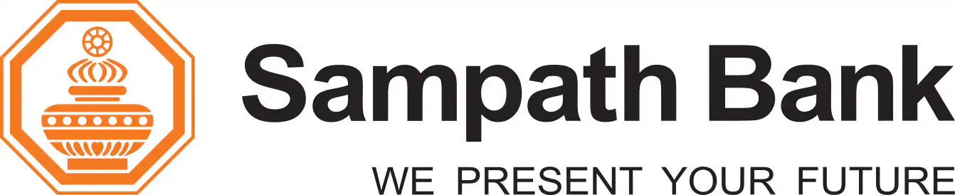 Sampath Bank Logo English