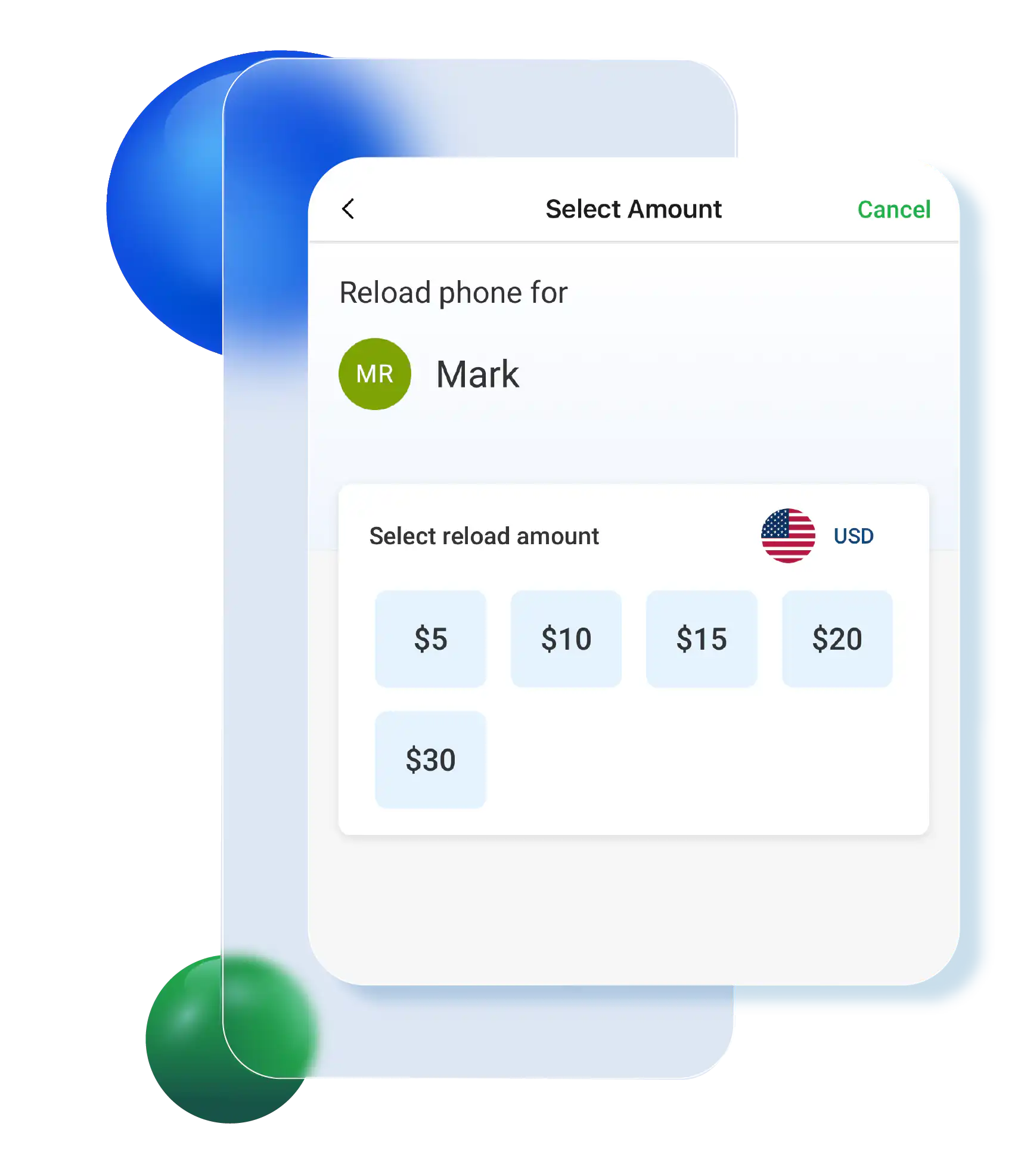RELOAD PHONE ULINK