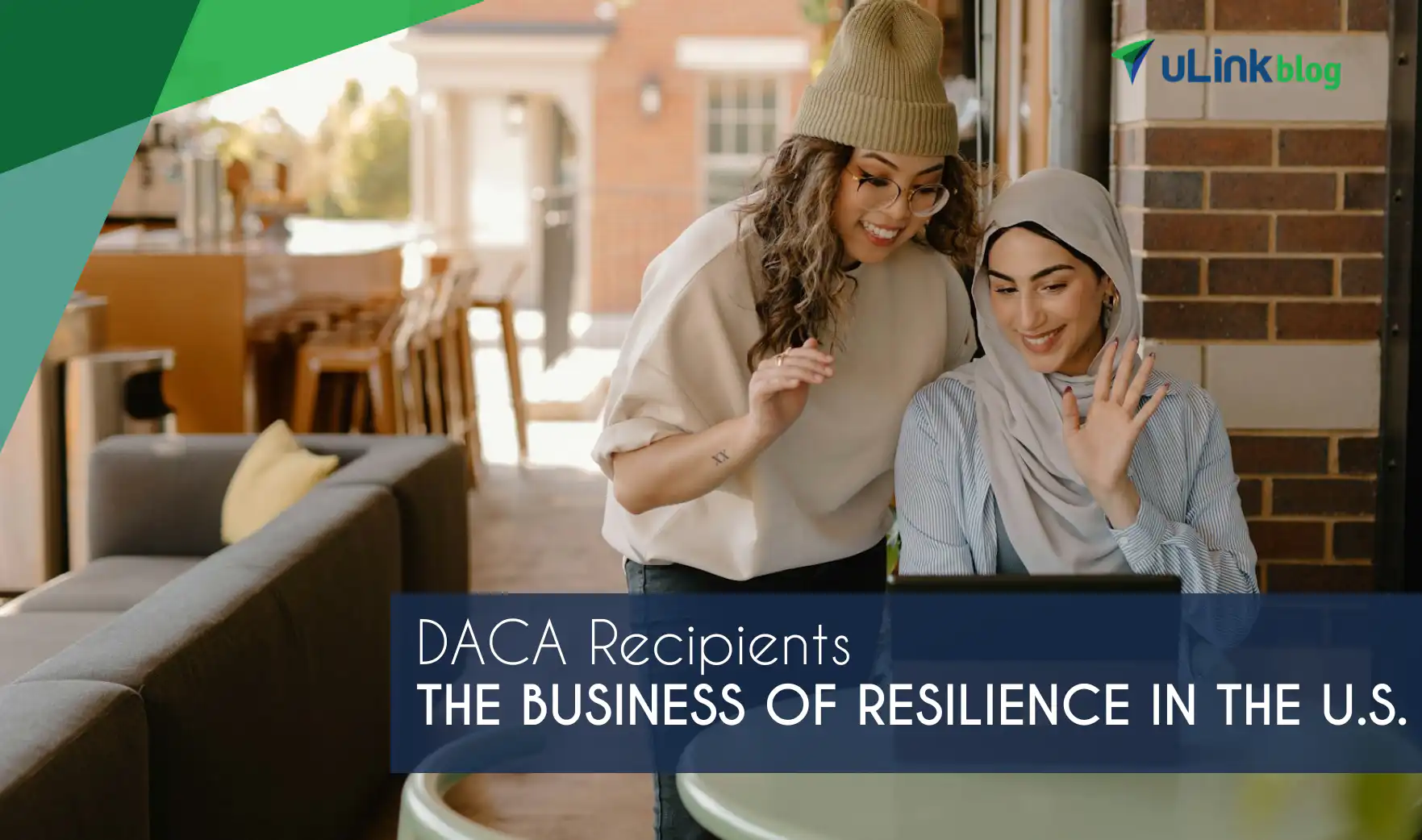 Woman entrepreneurs at coffee shop