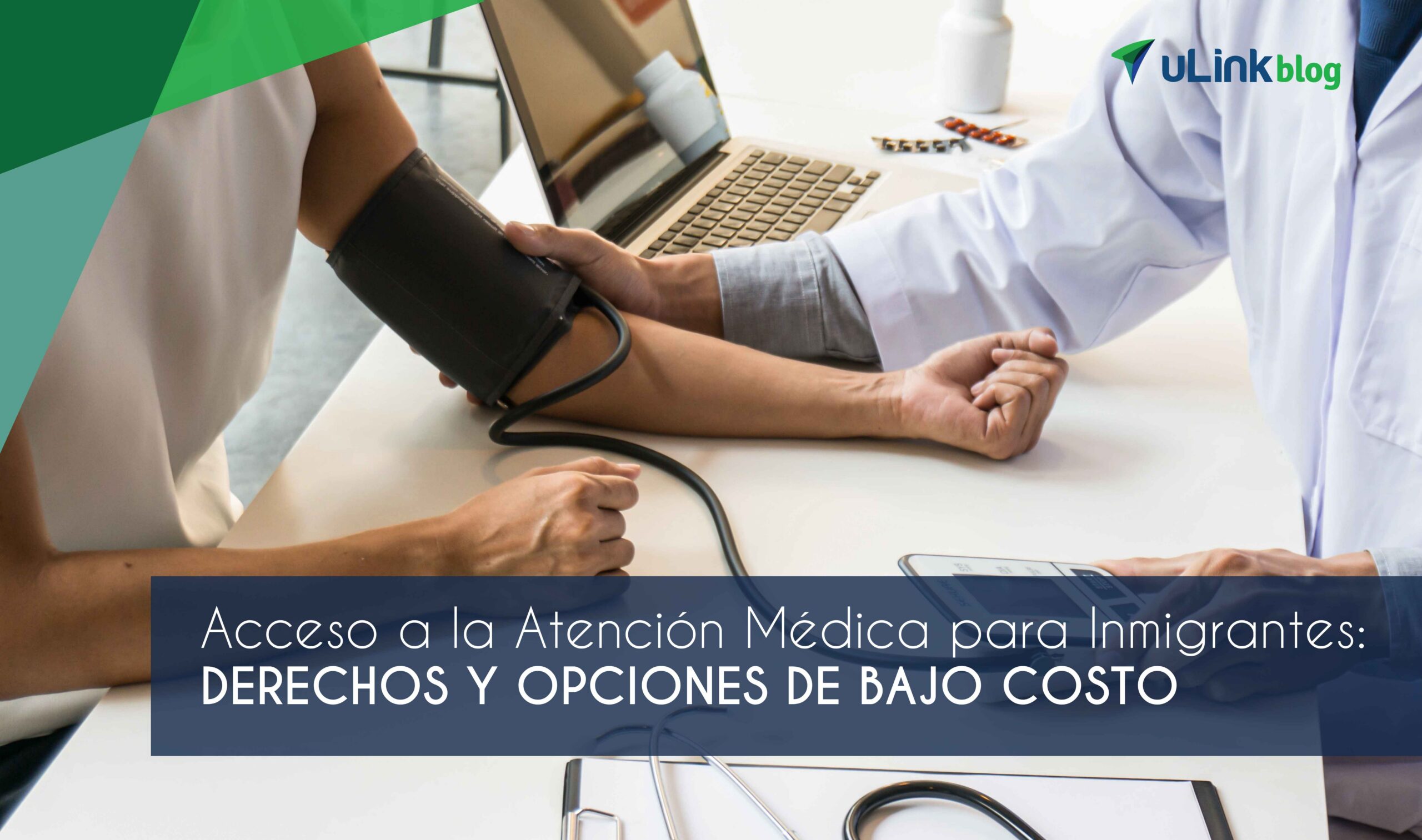 Inmigrante que recibe servicios de salud a bajo costo